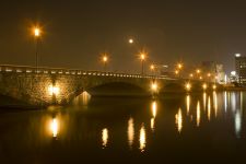 萬代橋　夜景